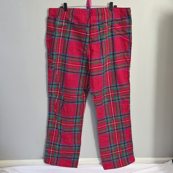 NWT Old Navy Size XL Plaid Red Sleepwear Pants - Picture 6 of 6